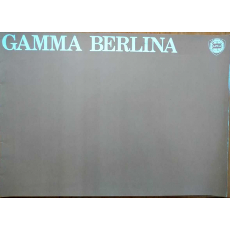 Catalogue LANCIA Gamma Berlina (Français) 1976 | LAN11 |
