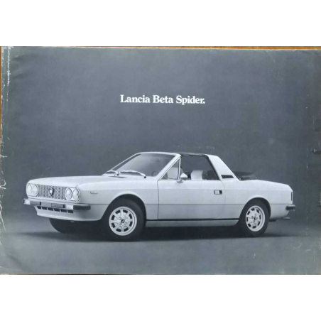 Dépliant LANCIA Beta Spider (Italien) 1975 | LAN14 |