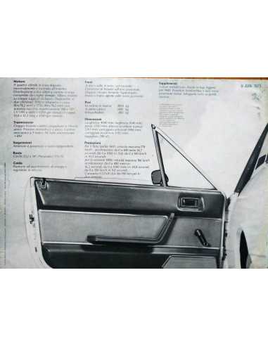 Dépliant LANCIA Beta Spider (Italien) 1975 | LAN14 |