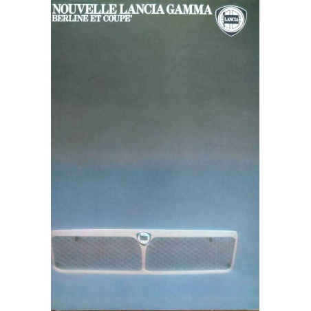 LANCIA Gamma Berline et coupé (Français) 1976 | LAN16 |