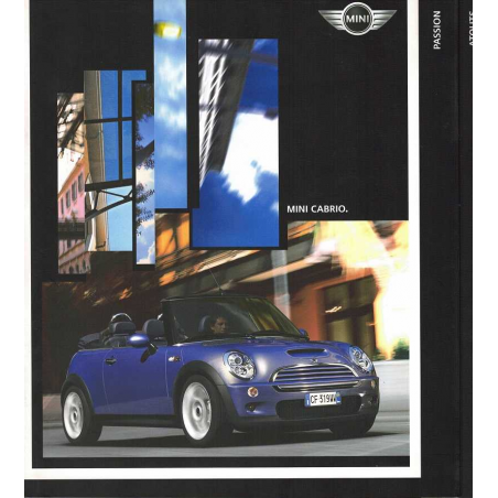 Catalogue MINI CABRIO ( Français ) - 2006 | MINI007 |