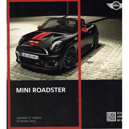 Catalogue MINI ROASTER - Gamme et tarifs 2012 ( Français ) | MINI011 |