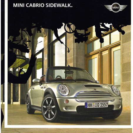 Catalogue MINI CABRIO SIDEWALK ( Français ) 2007 | MINI015 |