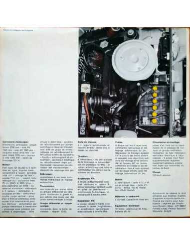 Dépliant AUTOBIANCHI COUPE S (Français) 05/1968 | BIANCHI01 |