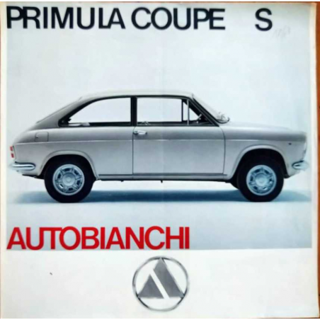 Dépliant AUTOBIANCHI COUPE S (Français) 05/1968 | BIANCHI01 |