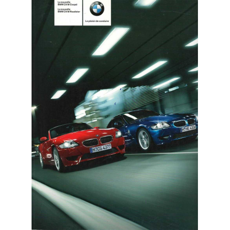 Catalogue BMW Z4 Coupé et Roadster (Français) 2006 | BMW012 - Ref: 6 11 003 157 63 1/06 VZ |