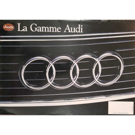 Catalogue AUDI / VW - LA GAMME ( Français ) 09/1989 | AUDI069 |