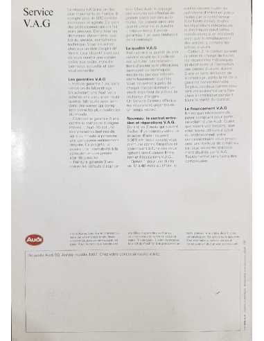 Catalogue La Nouvelle AUDI 90 ( Français ) 05/1987 | AUDI078 |