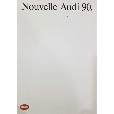 Dépliant Nouvelle AUDI 90 ( Français ) 04/1987 | AUDI079 |