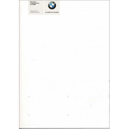 Catalogue BMW Série 3 Berline (Français) 2002 | BMW 017 - Ref: 2 11 003 079 30 06/02 GM |