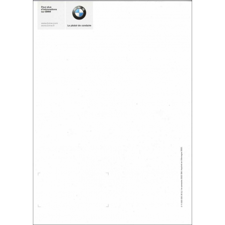 Catalogue BMW Série 3 Coupé (Français) 2002 | BMW 019 - Ref: 2 11 003 035 30(L) 1/02 GM |