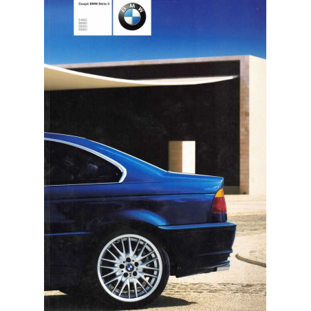 Catalogue BMW Série 3 Coupé (Français) 2002 | BMW 019 - Ref: 2 11 003 035 30(L) 1/02 GM |