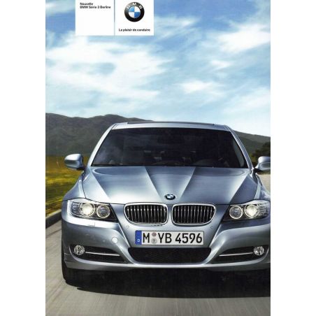 Catalogue BMW Série 3 Berline (Français) 2008 | BMW 020 - Ref: 8 11 003 159 37 02/08 VB |