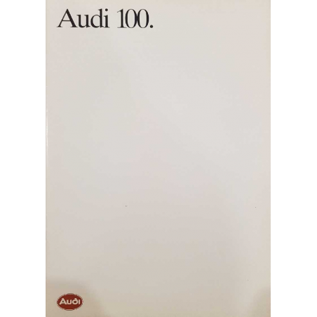 Catalogue AUDI 100 ( Français ) 08/1989 | AUDI083 |