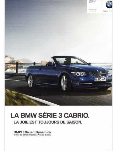 Catalogue BMW Série 3 Cabriolet (Français) 2012 | BMW029 - Ref: 4 11 003 330 63 2/12 BB |