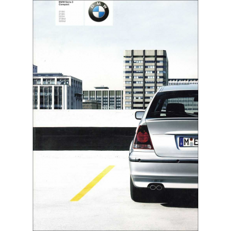 Catalogue BMW Série 3 Compact (Français) 2003 | BMW031 - Ref: 3 11 003 030 30 (L) 01/03 GM |
