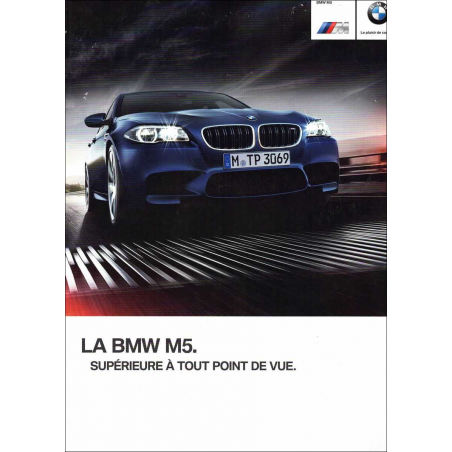 Catalogue BMW M5 Berline (Français) 2014 | BMW 036 - Ref 4 11 005 320 63 2/14 BB |
