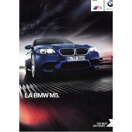 Catalogue BMW M5 Berline 575ch (Français) 2016 | BMW 037 - Ref: 4 11 005 058 63 1/16 BB |