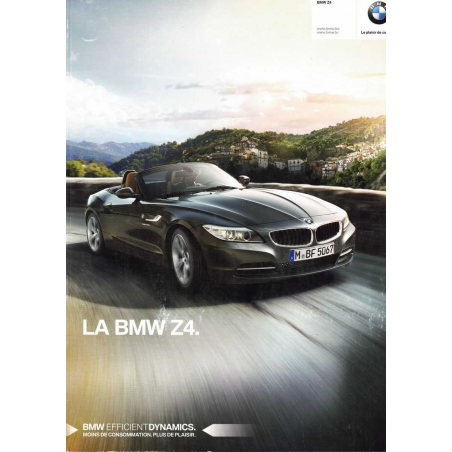 Catalogue BMW Z4 Roadster (Français) 2015 | BMW 039 - Ref: 4 11 003 226 63 2/15 BB |