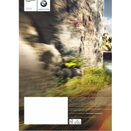 Catalogue BMW Z4 Roadster (Français) 2015 | BMW 039 - Ref: 4 11 003 226 63 2/15 BB |