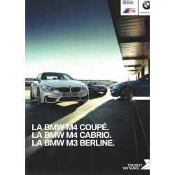 Catalogue BMW M3 Berline / M4 Coupé / Cabriolet (Français) 2016 | BMW 043 - Ref: 4 11 999 075 63 1/16 BB |
