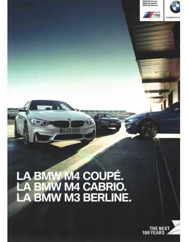 Catalogue BMW M3 Berline / M4 Coupé / Cabriolet (Français) 2016 | BMW 043 - Ref: 4 11 999 075 63 1/16 BB |