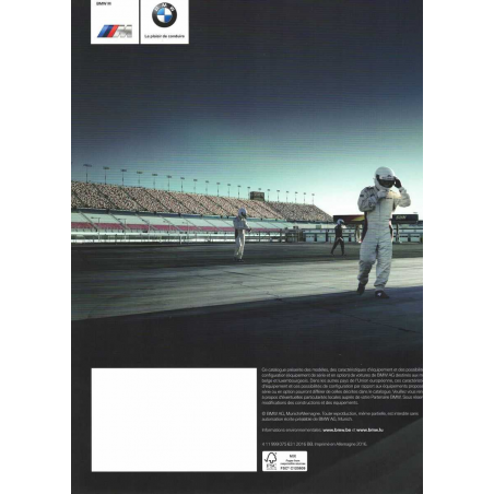 Catalogue BMW M3 Berline / M4 Coupé / Cabriolet (Français) 2016 | BMW 043 - Ref: 4 11 999 075 63 1/16 BB |