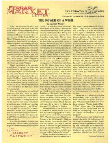 The Ferrari Market Letter Vol.31 Issue 26 | FERRARI MARKET n°26 |