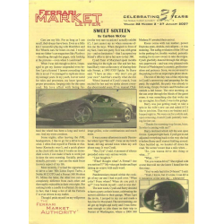 The Ferrari Market Letter Vol.32 Issue 2 | FERRARI MARKET n°2 |