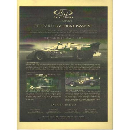 The Ferrari Market Letter Vol.32 Issue 4 | FERRARI MARKET n°4 |