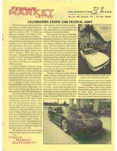 The Ferrari Market Letter Vol.32 Issue 10 | FERRARI MARKET n°10 |