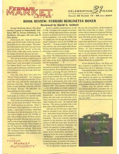 The Ferrari Market Letter Vol.32 Issue 15 | FERRARI MARKET n°15 |