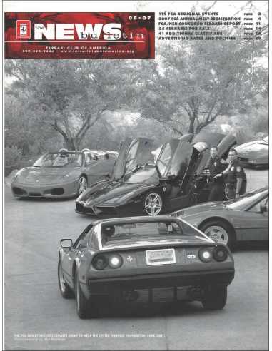 Ferrari Club of America - Bulletin 08/2007 | Ferrari Club 08/07 |