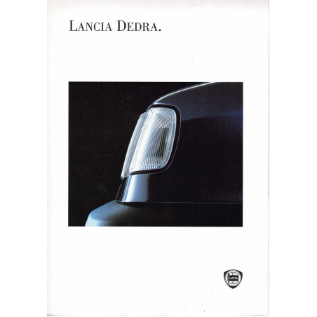 Catalogue LANCIA DEDRA ( Français ) 09/1992 | LAN31 |
