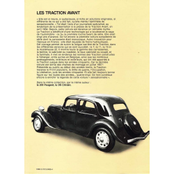 Les Traction Avant De Daniel Puiboude Ed. Atlas | 9782731204094 | 2