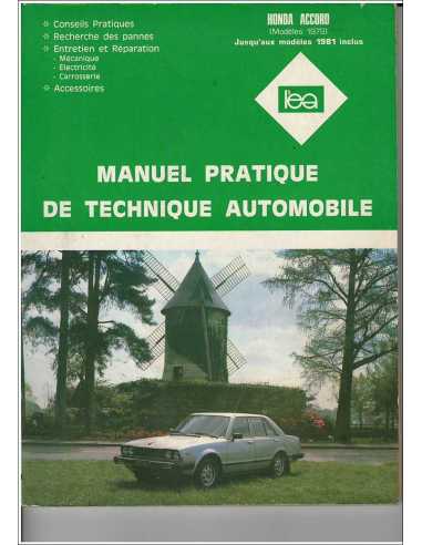 REVUE TECHNIQUE AUTOMOBILE HONDA ACCORD 1979 à 1981 | 3176420505818 |