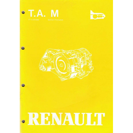Manuel Réparation Transmission Automatique RENAULT (MB-MJ-ML) | TA-M-2 |
