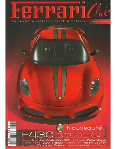 Ferrari Club N°13 - F430 Scuderia, Essai : Auto Avio Costruzioni 815 | Ferrari Club N°13 |