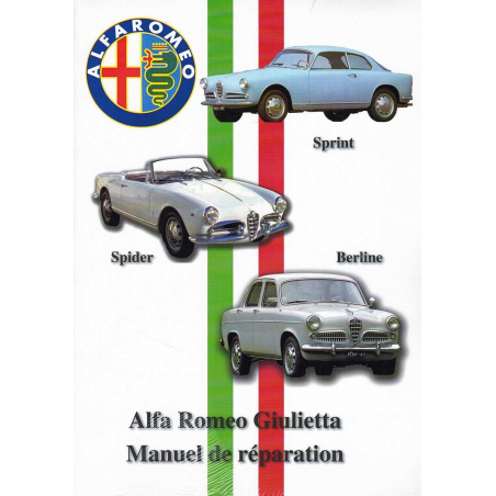 Manuel de réparation Alfa Romeo Giulietta | 9782360590759 |