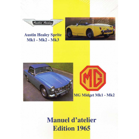 Austin-Healey Sprite & MG Midget Manuel de réparation Ed. Du Palmier | 9782360590810 |