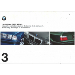 Brochure BMW Série 3 Edition (1998) Français | BMW056 - Ref: 8 11 03 12 31 1/98 VM |