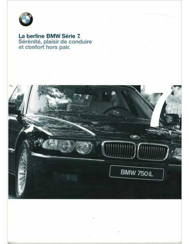 Catalogue BMW Série 7 (06/2000) Français (0 11 07 01 63) | BMW061 - Ref: 0 11 07 01 63 2/00 VM |