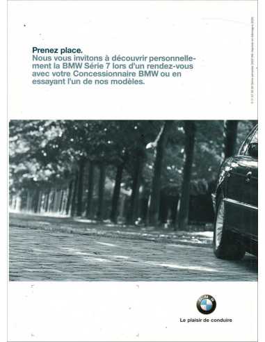 Catalogue BMW Série 7 (06/2000) Français (0 11 07 01 63) | BMW061 - Ref: 0 11 07 01 63 2/00 VM |
