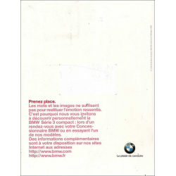 Catalogue BMW Série 3 Compact (1999) Français | BMW165 - Ref: 9 11 03 40 30 2/99 VM | 2