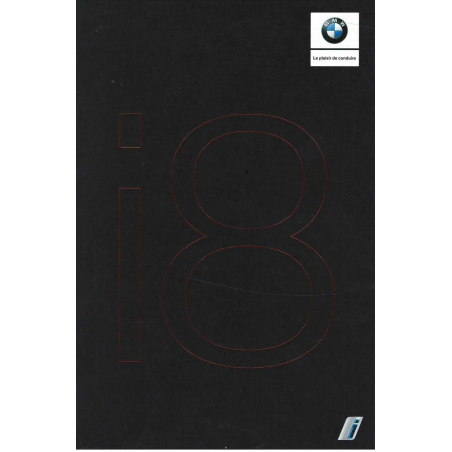 Catalogue BMW I8 Coupé et Roadster (2019) Français | BMW063 - Ref: 411 009 038 63 1 2019 CB |