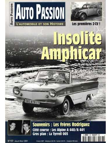 Auto Passion N°137 - Juillet/Aout 2001 | Auto Passion 137 |