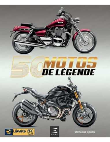 50 motos de légende de Stéphane Cohen | 9791028305208 |