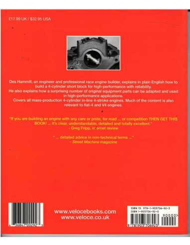 The 4-Cylinder Engine Short Block - High-Performance Manual | 9781903706923 |