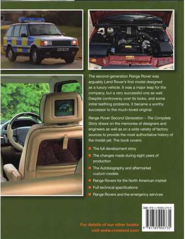 Range Rover Second Generation - The Complete Story | 9781785004735 |