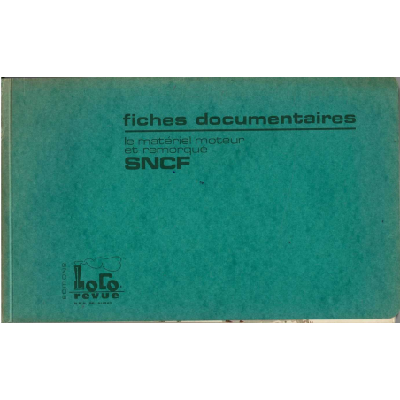 FICHES DOCUMENTAIRES LOCOMOTIVE VAPEUR MARCHANDISES et TENDER | SNCF LOCO MARCHANDISES-TR4 |